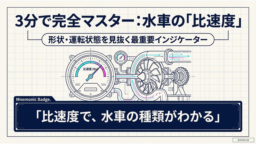 水車の比速度の重要性:形状と運転状態を決定するインジケーター