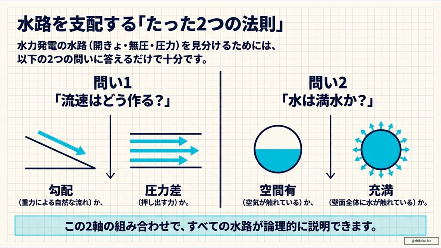 水路の役割と目的:位置エネルギーを効率的に利用する仕組み