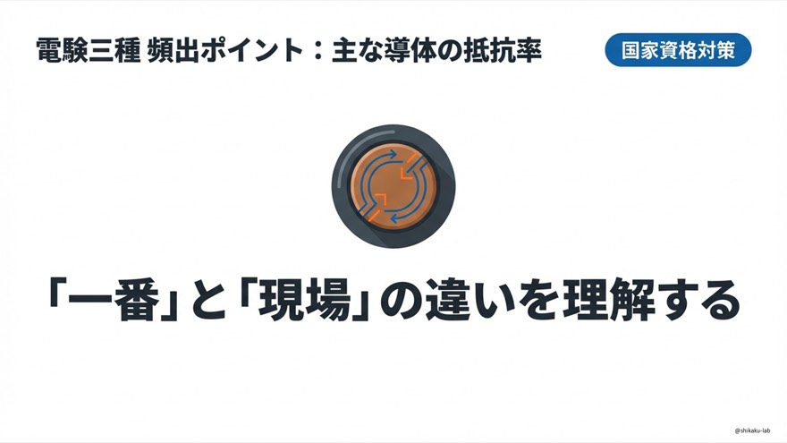 電験三種 理論「現場で活躍する導体(銅)」学習のポイント