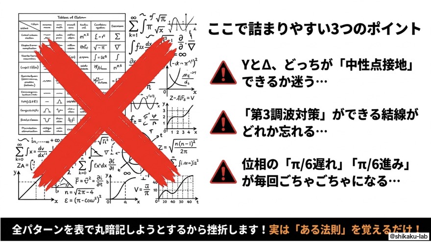ここで詰まる3つのポイント｜苦手の正体