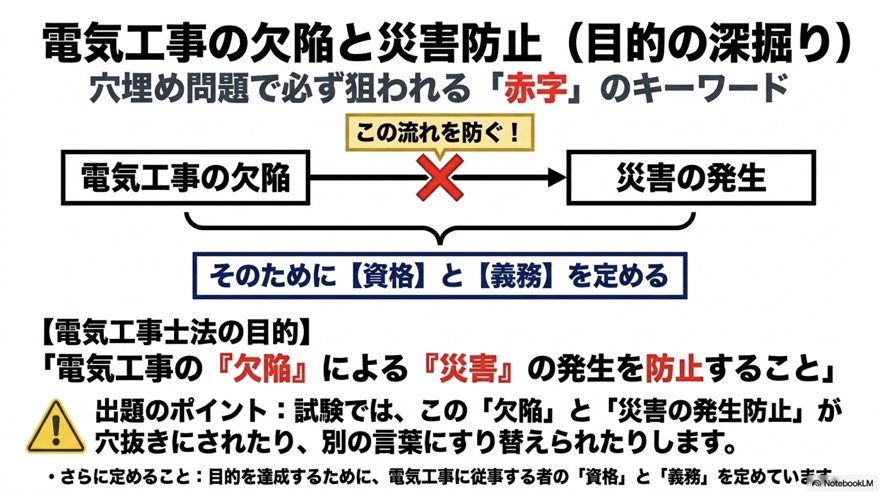 電気工事の欠陥と災害防止(目的の深掘り)