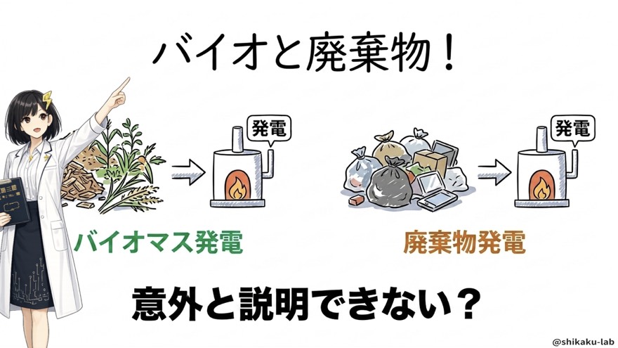 その他の発電バイオと廃棄物|実はこれだけ