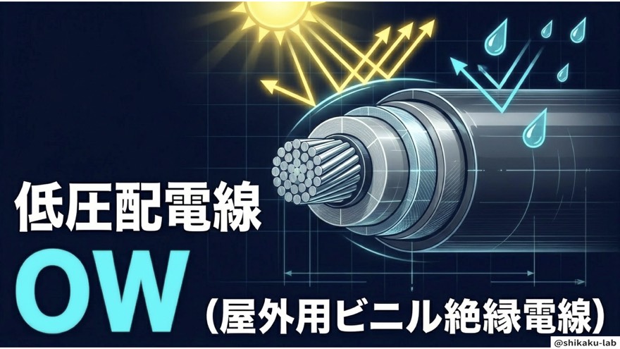 低圧配電線はOWですね
