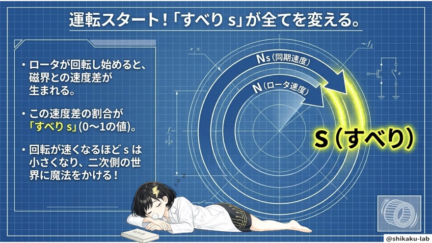 それでは運転スタート!すべりsが全てを変えてしまいます。