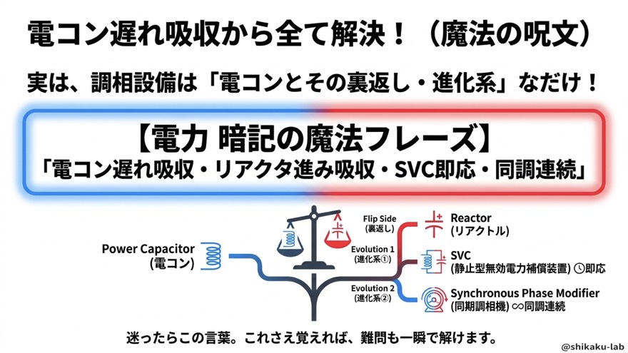 電コン遅れ吸収から全て解決(魔法の呪文)
